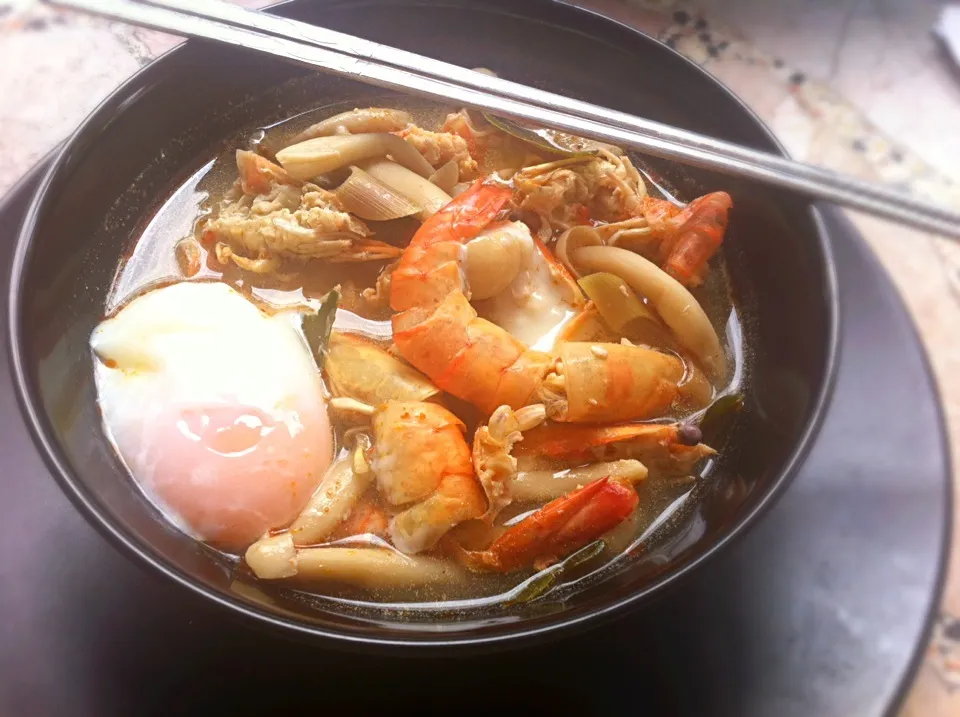 Shrimp tom yam with noodle|Panwadee Thirakiettikunさん