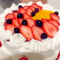 Snapdishの料理写真:ショートケーキ ♡|ようよん☆さん