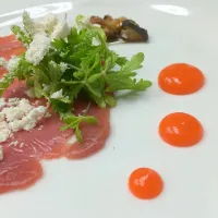 Duck carpaccio|Shawn F Doyle CECさん