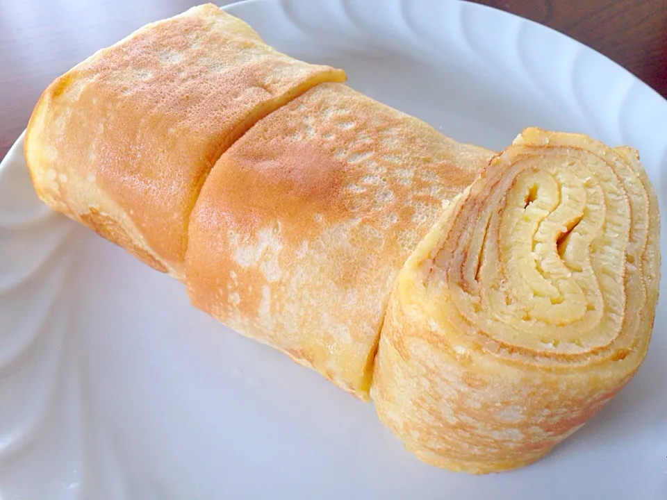 卵焼き風バームクーヘン|さほさん