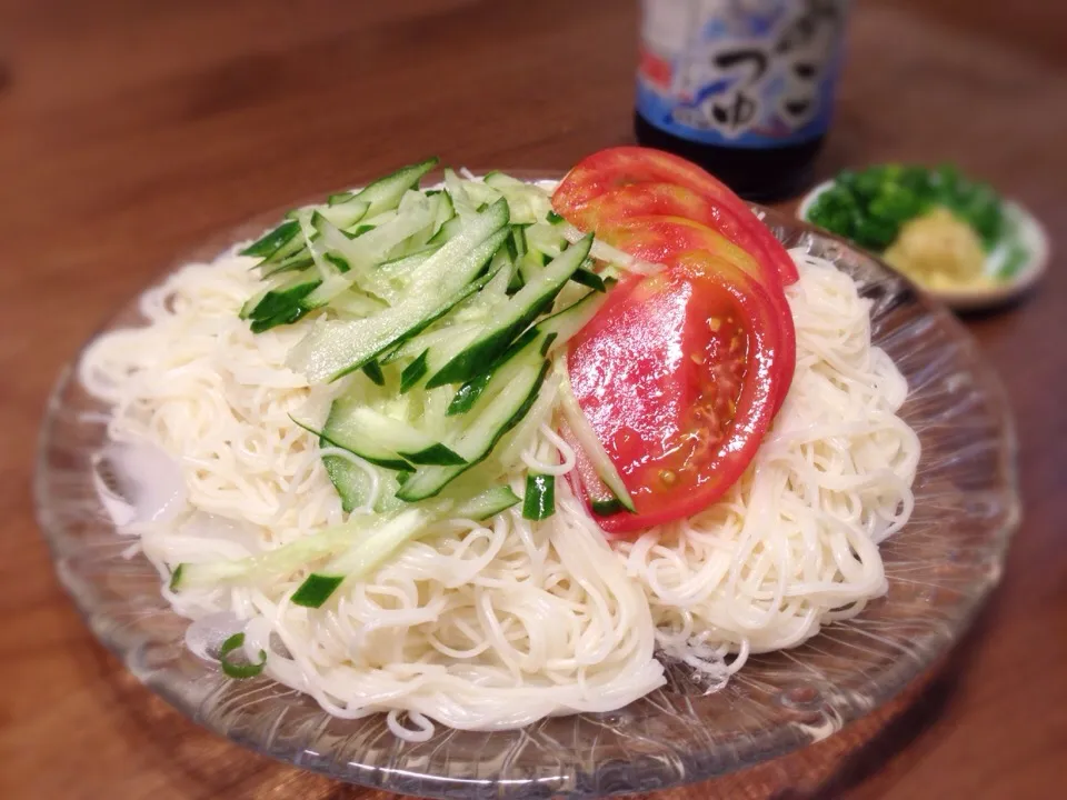 今年初♪そうめーん∠( 'ω')／|キミーさん