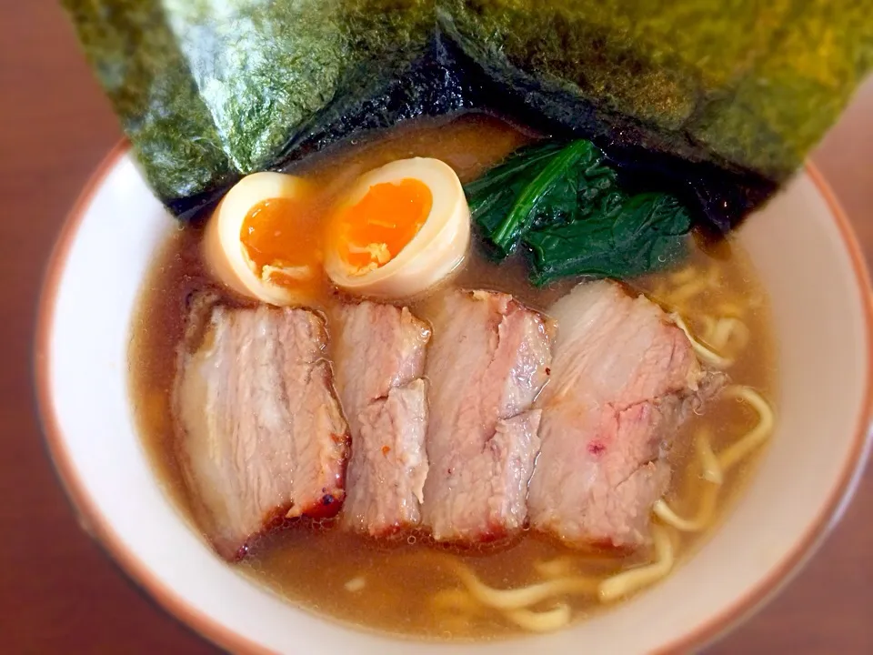 自家製焼豚で味噌ラーメン|スヌンピさん