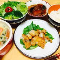 Snapdishの料理写真:本日の夜ご飯♡|yoshieさん