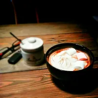 Huge cup of hot choco marshmallow... #Chocolate #Drinks #Semarang #Indonesia|Indrini Kusumayektiさん