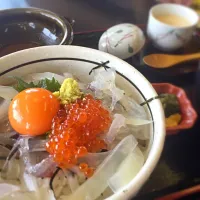 Snapdishの料理写真:佐賀県 呼子のいか丼！|Erina Haraさん