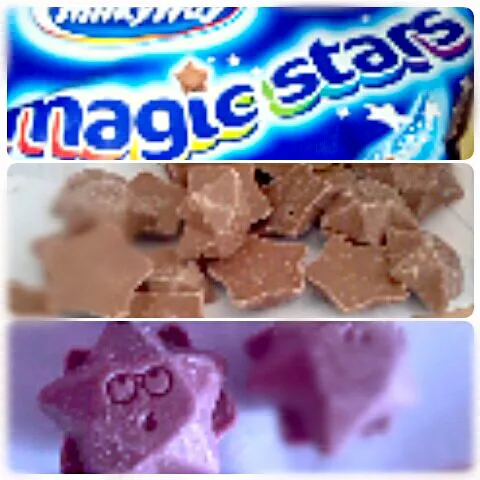 Milkyway's MaGiC StArS!!! #treat #milk #chocolate #onions|VViet food boyさん