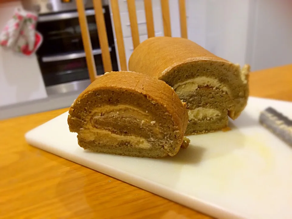 green tea Swiss roll|Cook from Londonさん