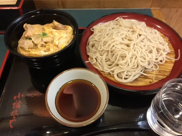 蕎麦と親子丼|ますおさん