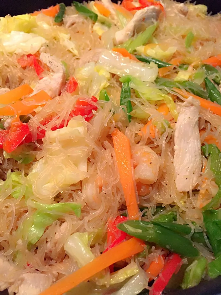 Rice Noodle ( Pancit guisado )|Mariさん