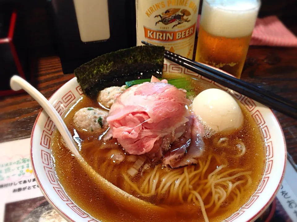 らぁめん 小池🍜「淡麗特製醤油そば」😋|アライさんさん