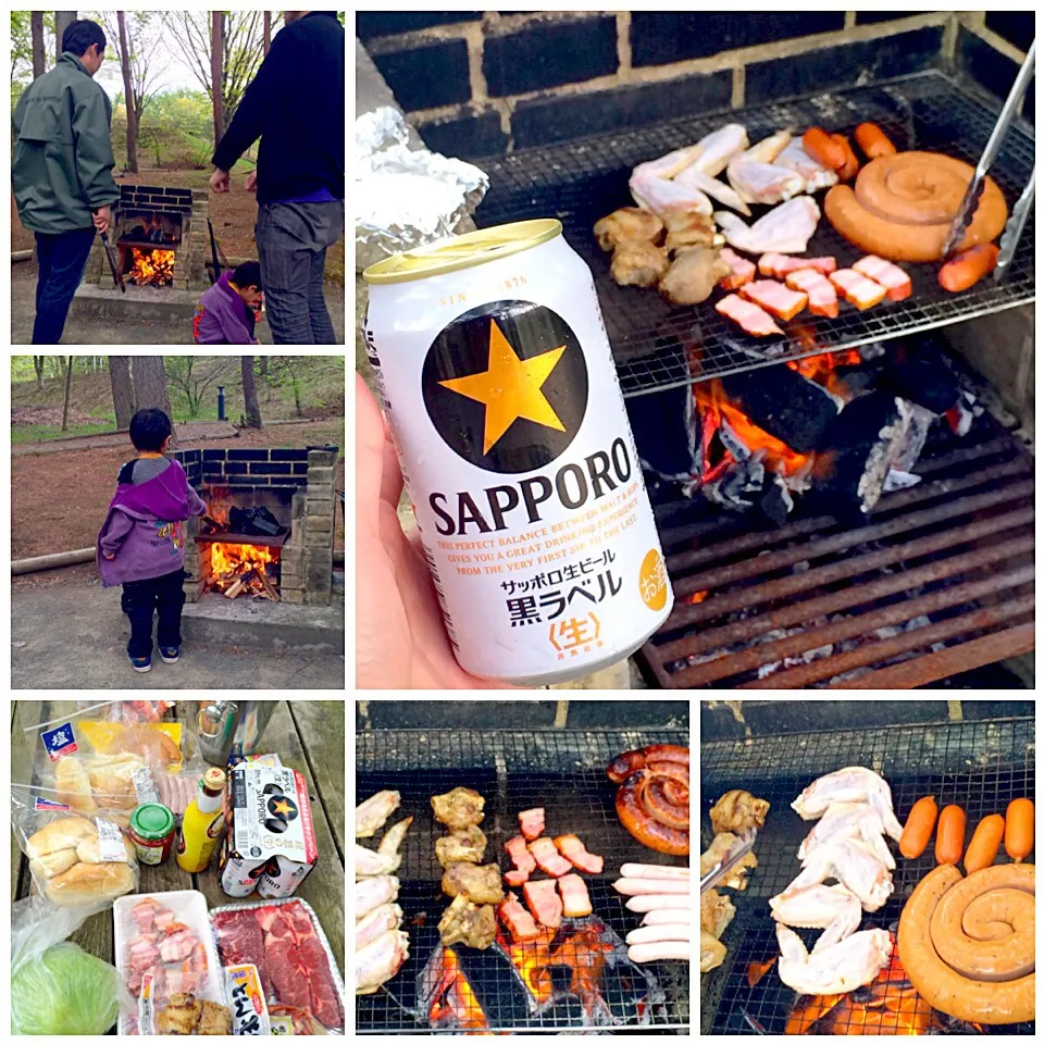 BBQ🔥今宵は早よからBBQ のんびりDinner|🌈Ami🍻さん