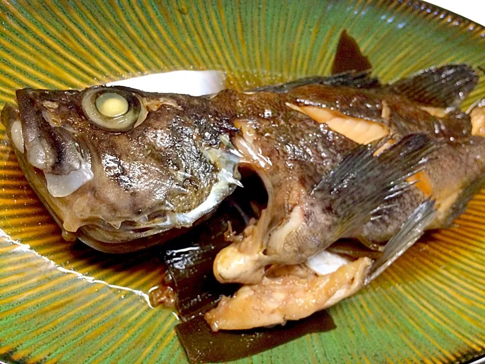 釣り人料理『クロソイの煮付け』|風流料理人さん