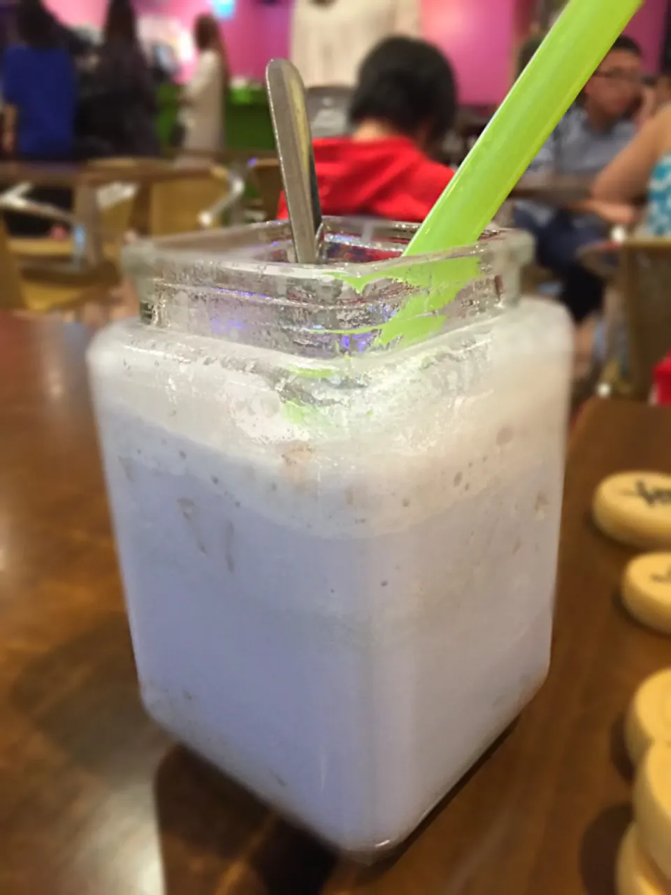 Fresh taro milk tea slush🍹🍹|prinSjさん