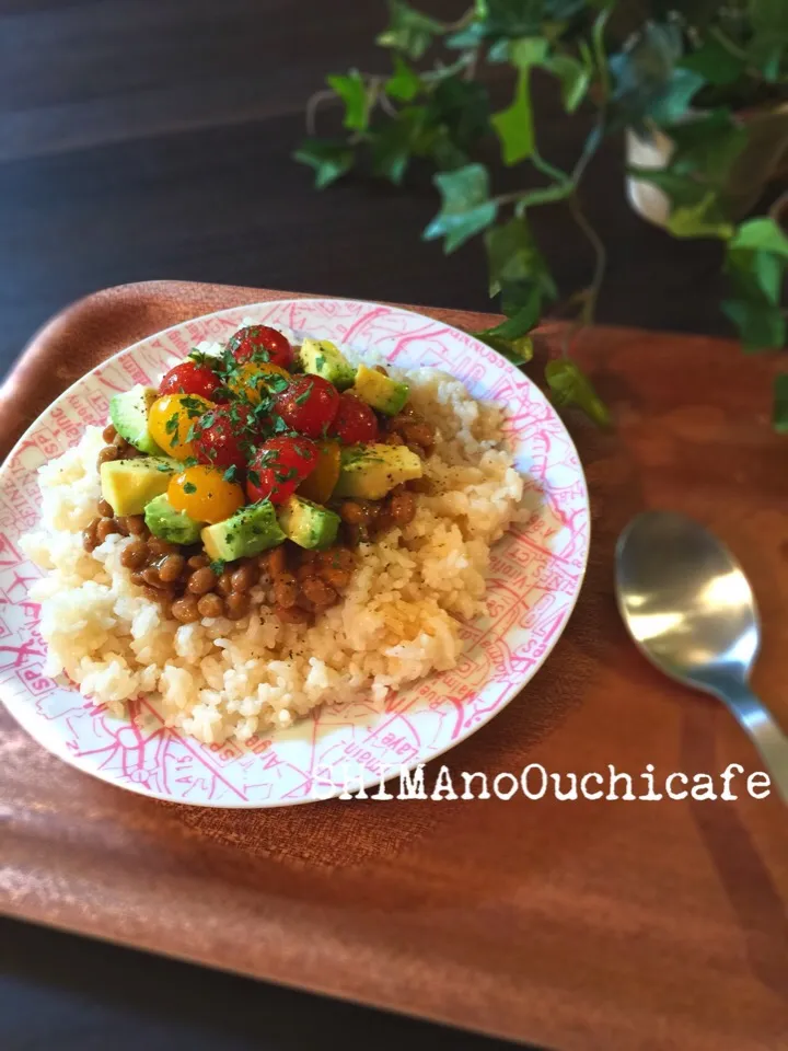 アボトマ納豆のイタリアン丼|SHIMAさん