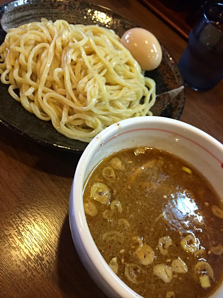 破天荒の味玉つけ麺|もにもにかさん