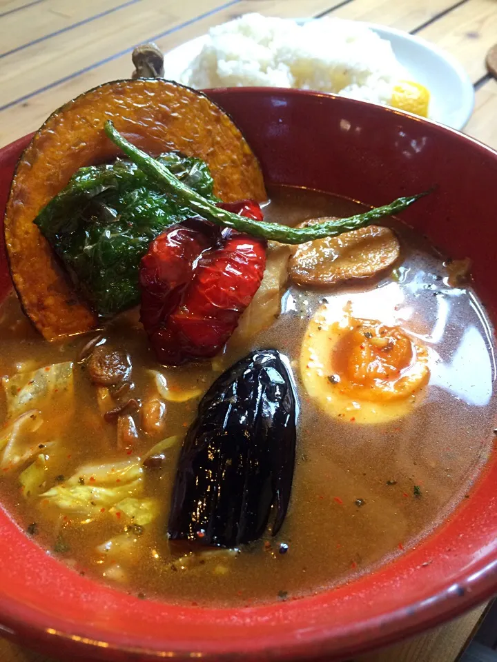 道産チキンと野菜の森カレー。|liccaさん