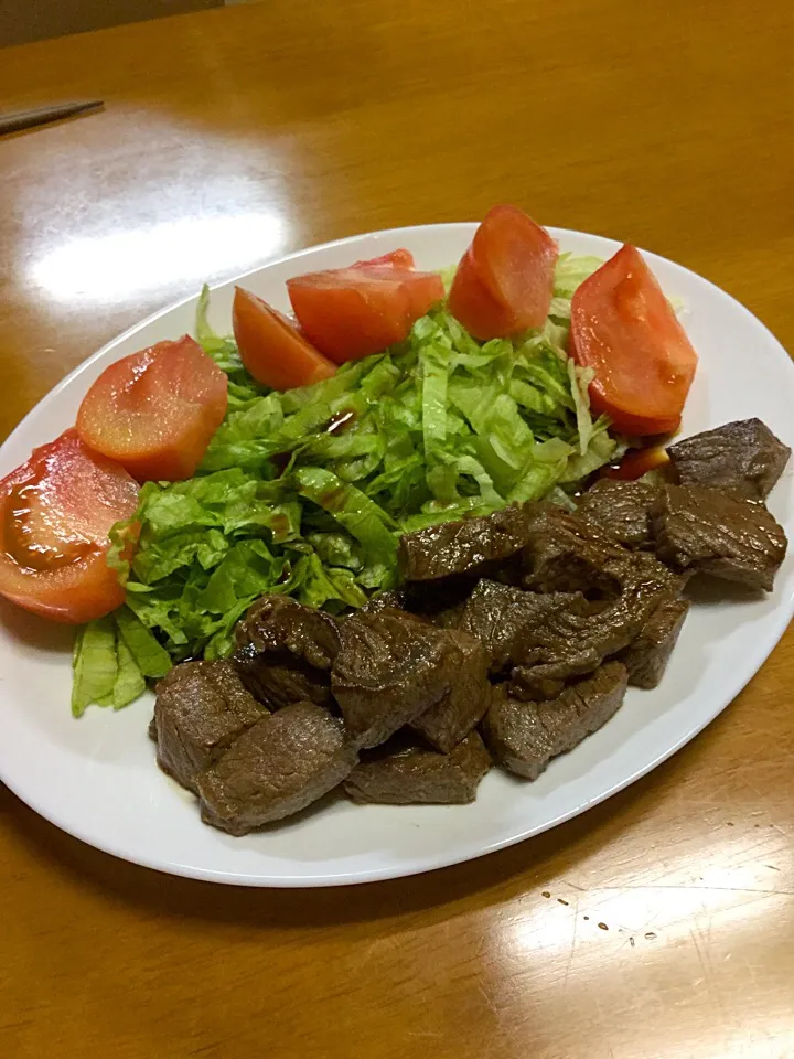 コロコロステーキ|醤油屋の弟子さん