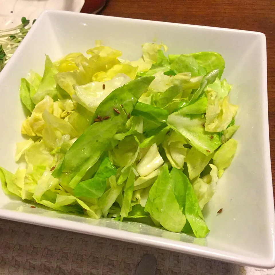 おりぃ🎀さんの料理 クミンシードサラダ…野菜生活その3…テレビで観たのん|frannyさん