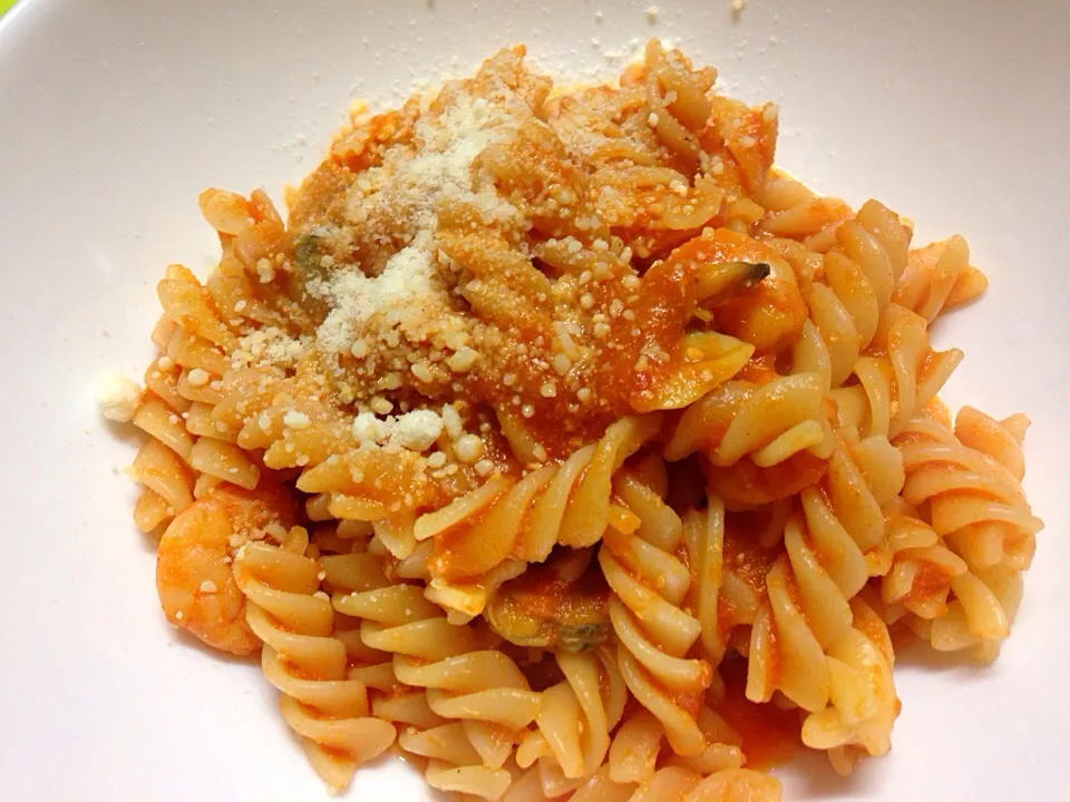 アメリケーヌソースのパスタ|ゆきさん