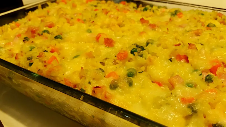 Snapdishの料理写真:arroz de forno cremoso|lucia inoueさん