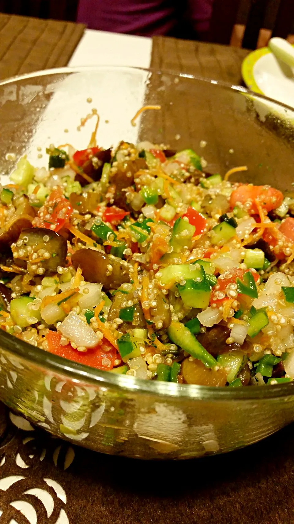 salada de quinoa|lucia inoueさん