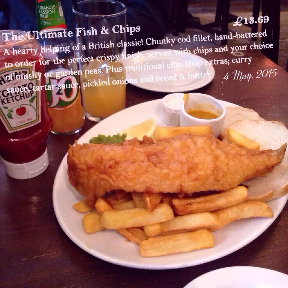 Fish & chips!! @Edinburgh|さと⋆さん