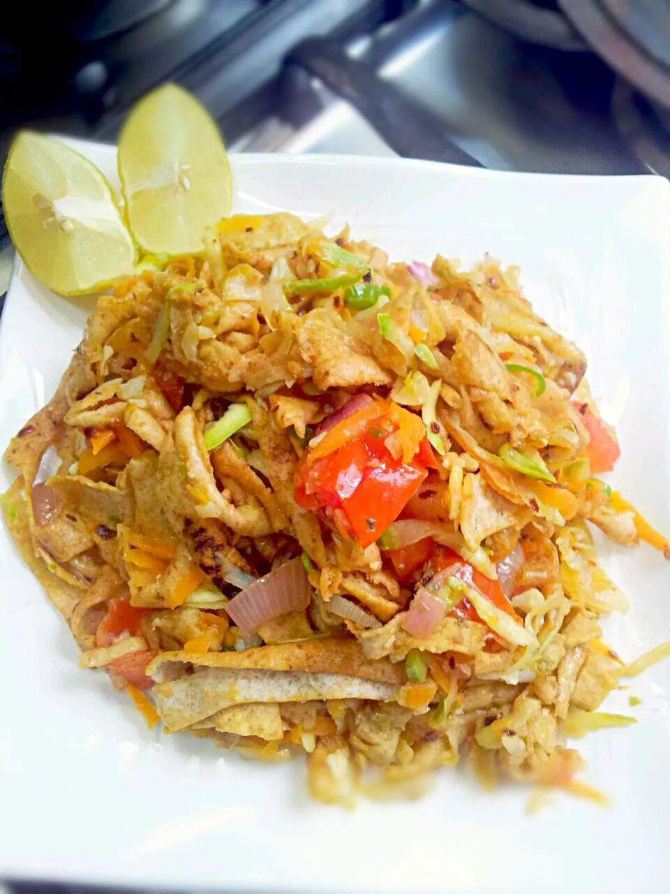 zucchini n bread Noodles with assorted veges 😃|hinaさん