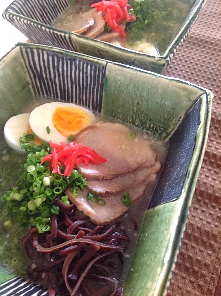 博多だるま 生ラーメン  自家製チャーシュー|izunさん