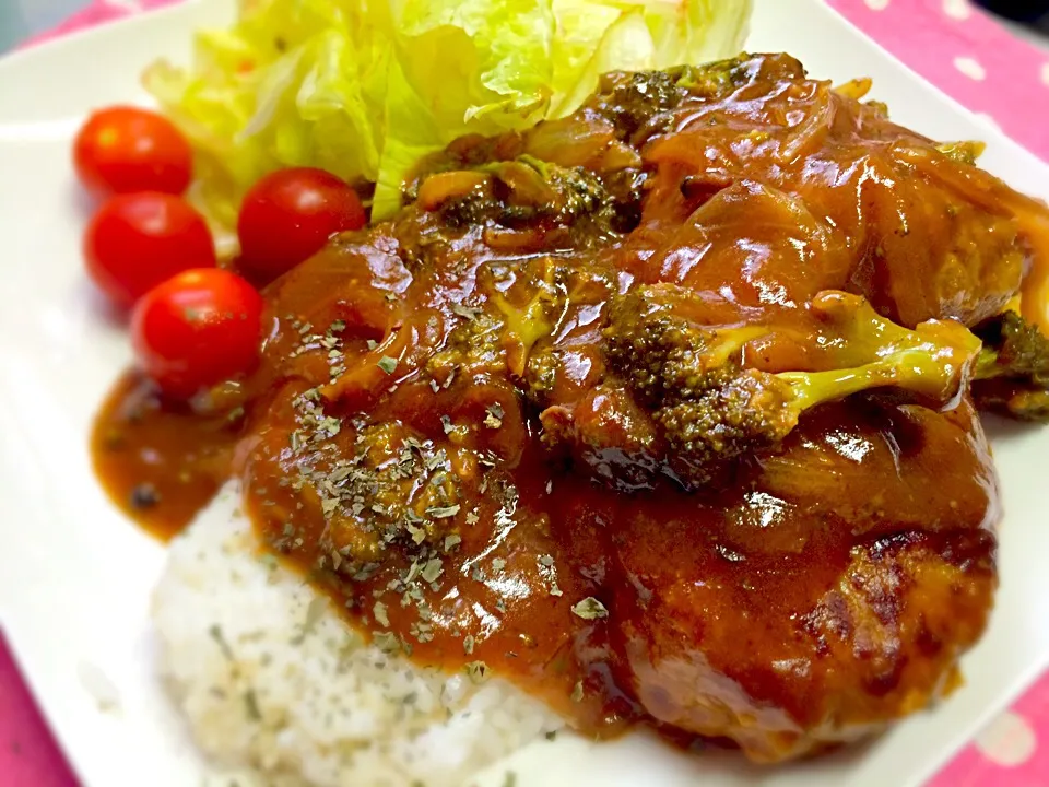 煮込みハンバーグ|もりたんさん