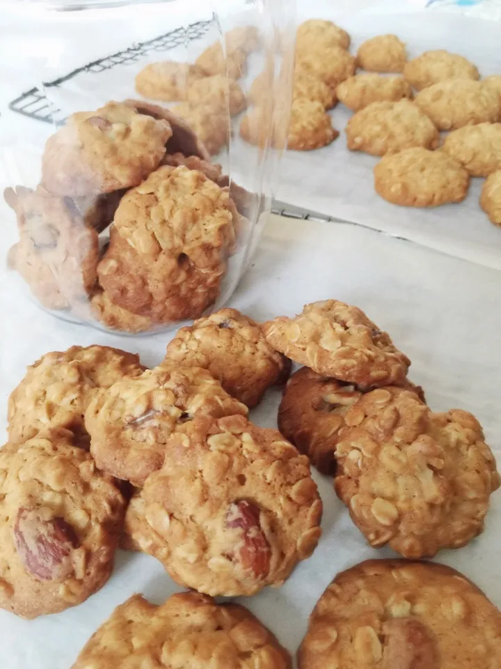 Breakfast cookies - oats and walnuts|12Dragonさん