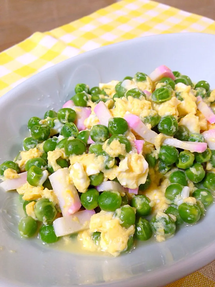 グリンピースの卵とじ|Naokoさん