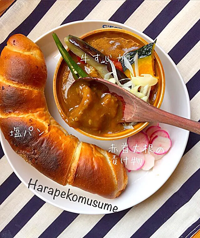 とろける！牛すじカレー|おしぽさん