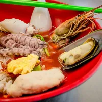 Snapdishの料理写真:Seafood noodle|hackerty11さん