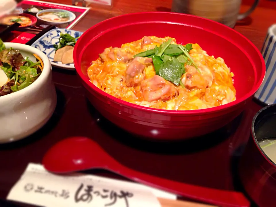 比内地鶏の親子丼|はるかさん