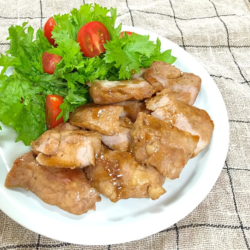 まるまさんの料理 豚肉の柚子胡椒焼き|アッツさん