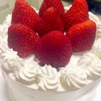 誕生日ケーキ♡|ちぃさん