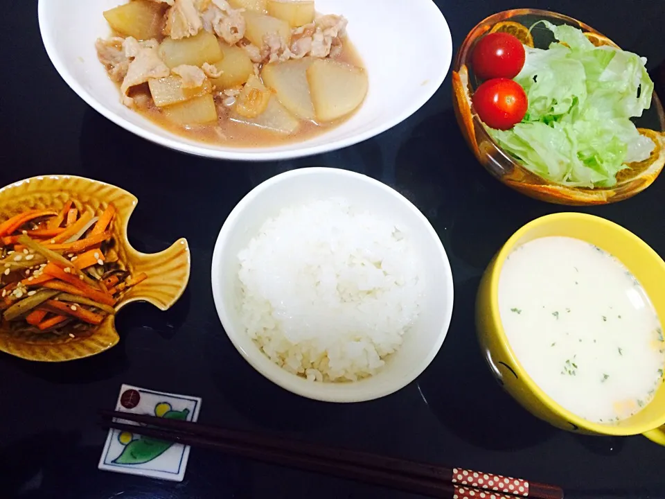 Snapdishの料理写真:まはるkitchen＊dinner|まはるさん