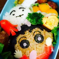 Snapdishの料理写真:午後も頑張ろう〜弁当