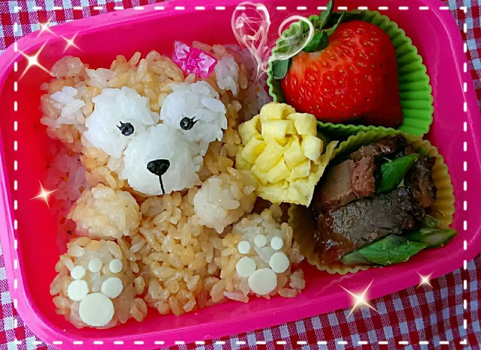 🐻ダッフィーちゃん弁当🐻|The Reinhartsさん