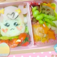 Snapdishの料理写真:プリキュア アイちゃんキャラ弁|ゆきさん