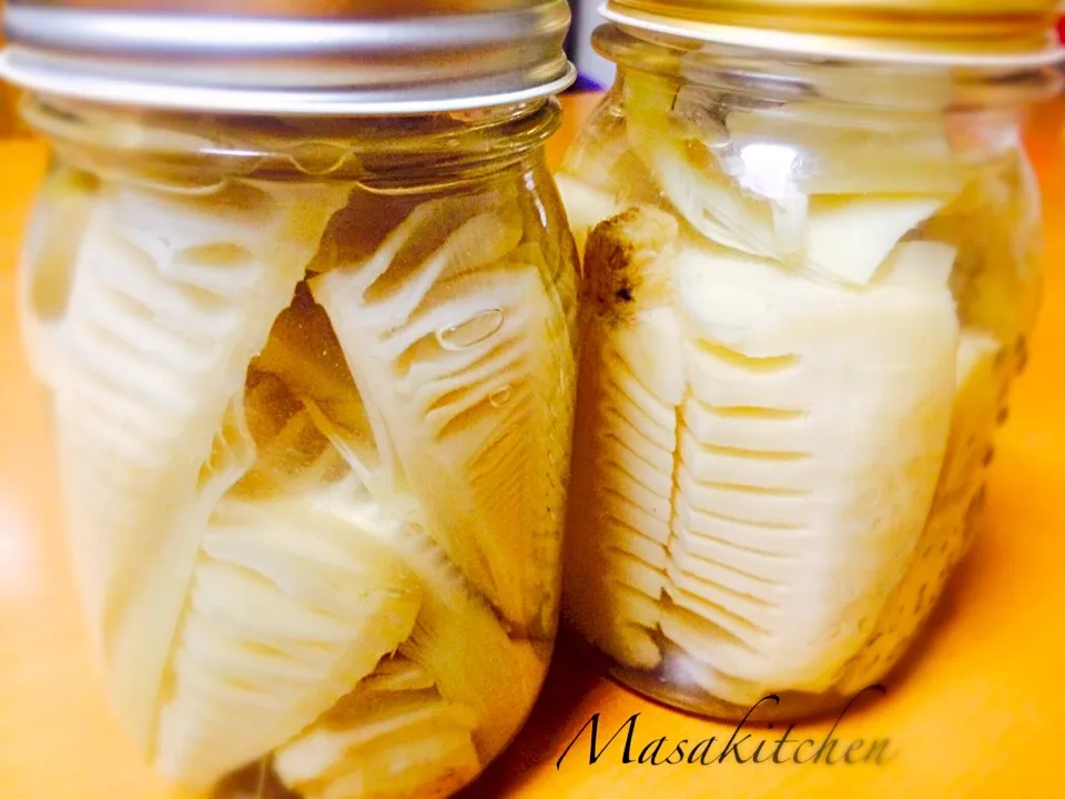 Mason Jar bamboo shoot?|Masakiさん