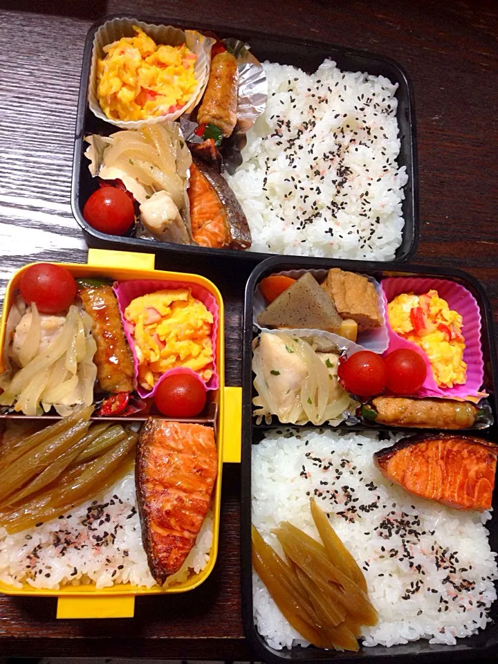 Snapdishの料理写真:5／7家族弁当|Yaeko Takedaさん