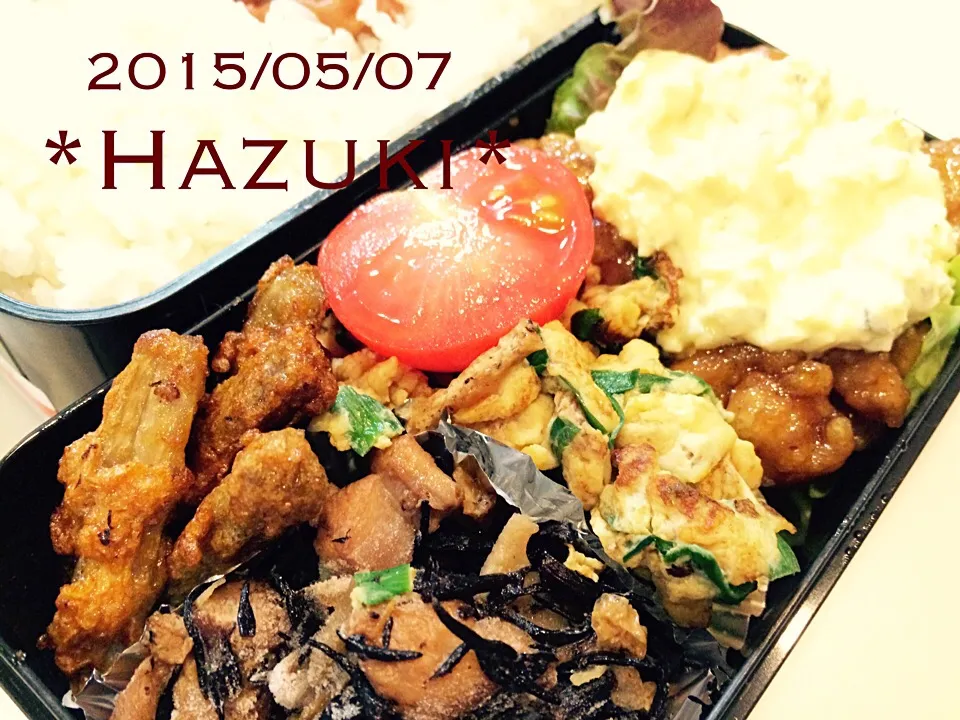 高校生息子弁当|Hazukiさん