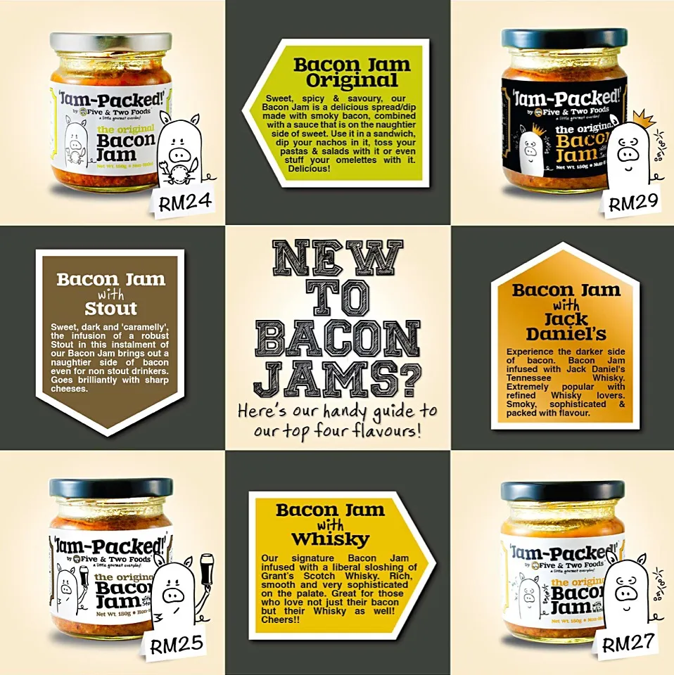 New to Bacon Jams? Check us out at www.fivetwofoods.com!|Georgina Fernandez Peterさん