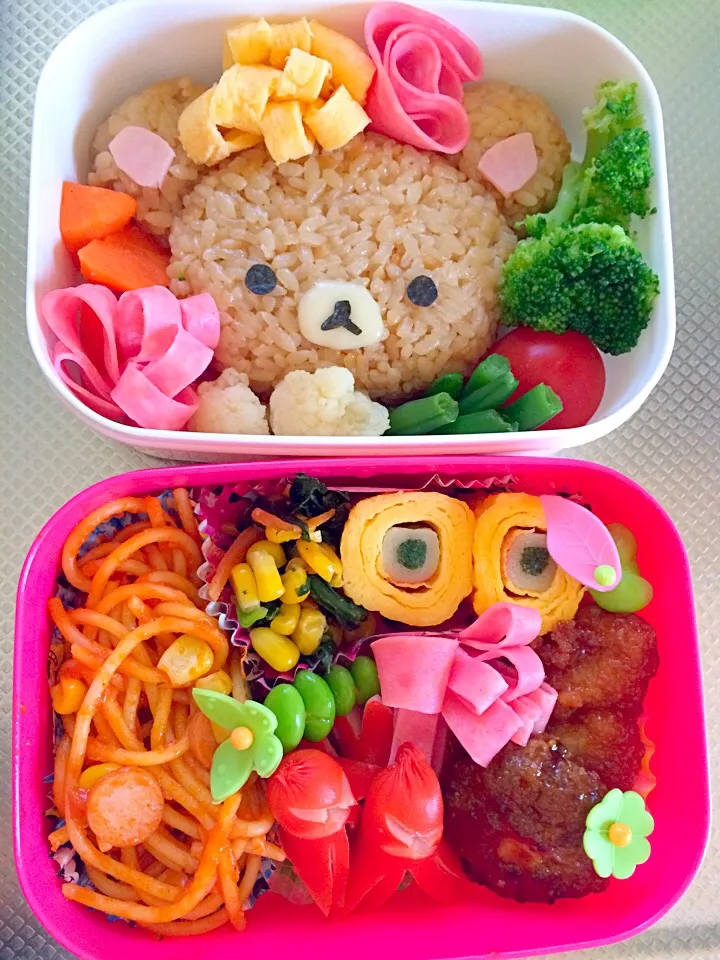 リラックマ弁当♪( ´▽｀)|⌒☆na⌒☆さん