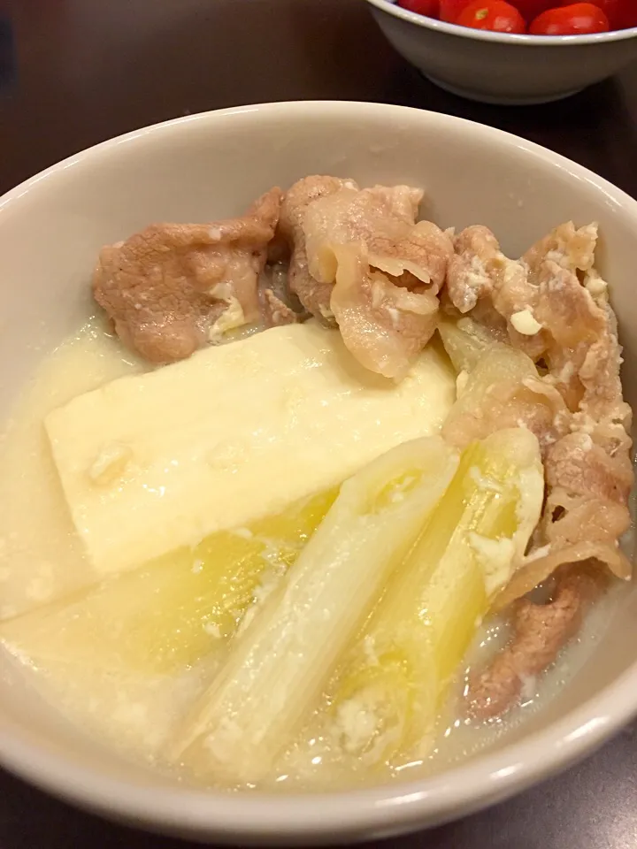 我が家の豆乳で湯豆腐🎶|Michiko Okamotoさん