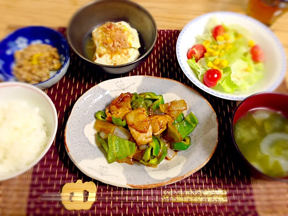 今日のお夕飯＊5/7|ゆきぼぅさん