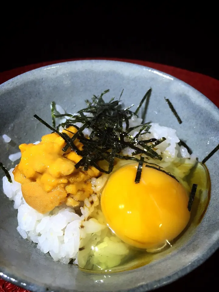 うに玉ご飯🍚|あつしさん