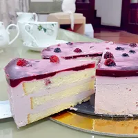 Snapdishの料理写真:blackberry mousse|Tran Thanh Thuさん