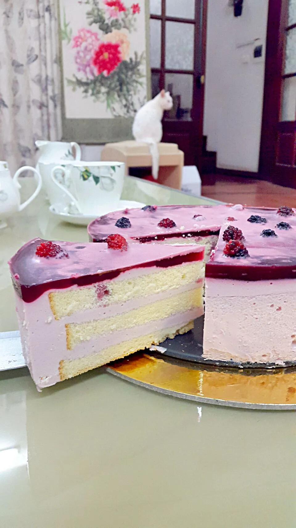 blackberry mousse|Tran Thanh Thuさん